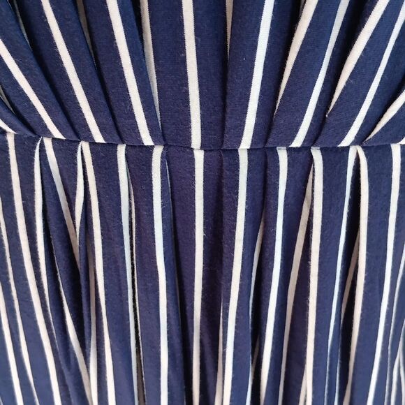 Isaac Mizrahi Live Striped Maxi Dress - Picture 9 of 13